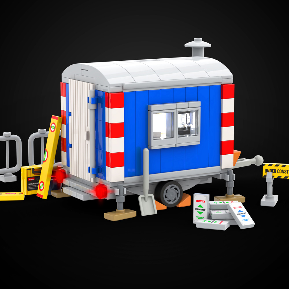 BRICK PIMP LEGO Construction Site Machines Sticker Decals